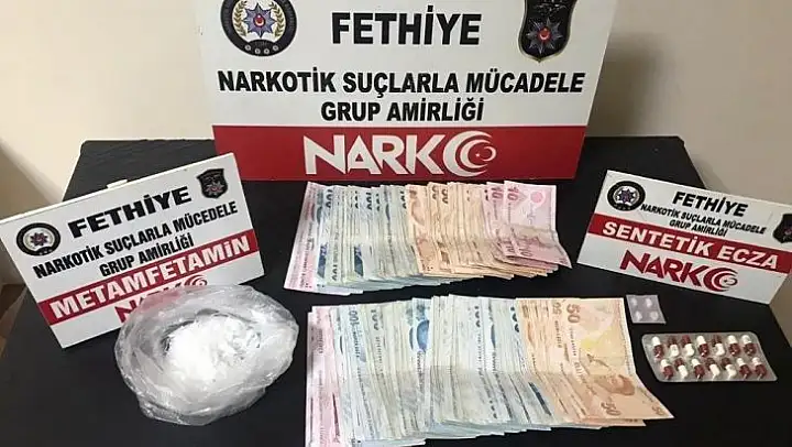 Fethiye'de uyuşturucu operasyonunda 2 kişi tutuklandı