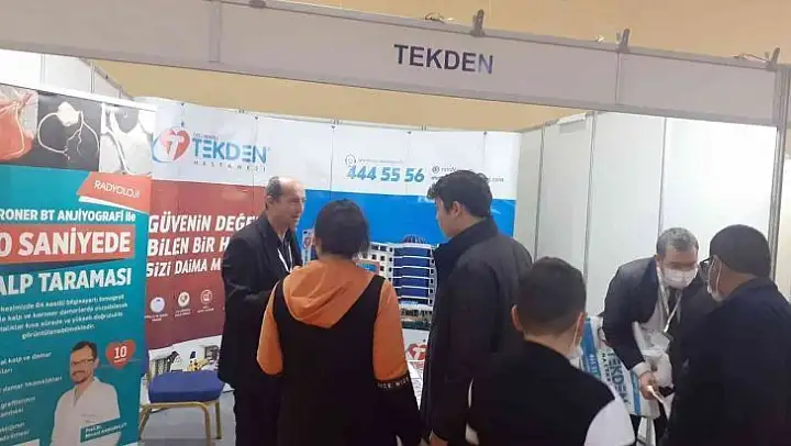 Fuarda Özel Denizli Tekden Hastanesi'ne yoğun ilgi
