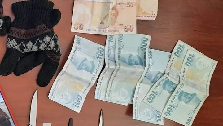 Gaspçılar kısa sürede yakalandı