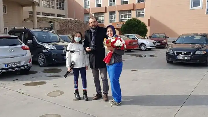 Gazeteciden sağlıkçı eşine droneli doğum günü sürprizi