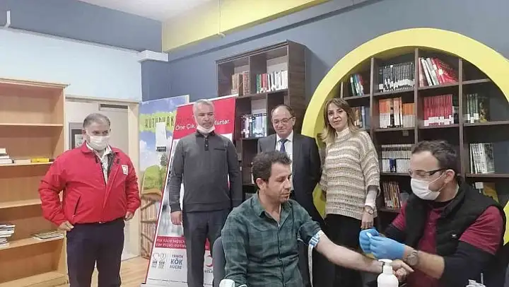 Gazi Anadolu Lisesinden kök hücre bağışı kampanyası