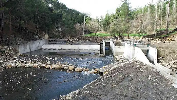 Göktepe sulama projesi tamamlandı