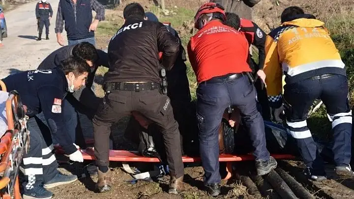 Gönen'de trafik kazası 1 yaralı