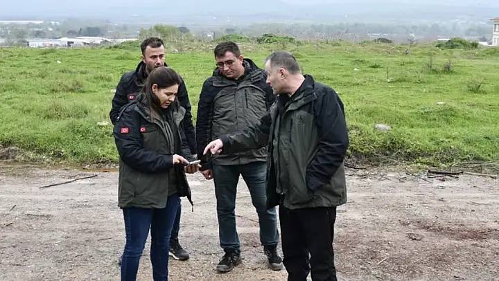 Gönen'de yeni yerleşke alanındaki ormancılık faaliyetleri değerlendirildi