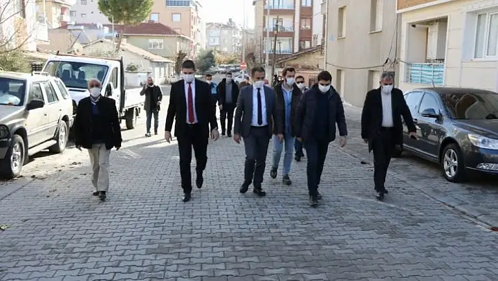 Gördes'te kilit parkenin yüzde 80'i tamamlandı