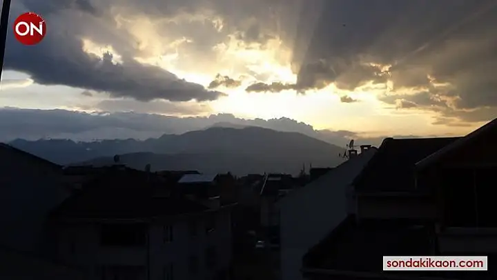 Gün batımı mest etti