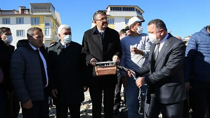 Hira Camii'nin yapımına başlandı