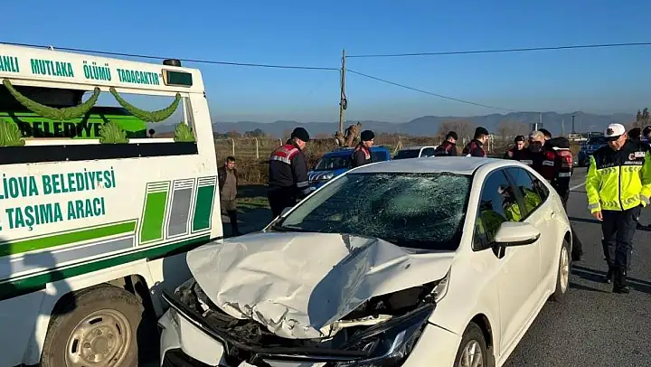 İncirliova'daki kazada otomobil sürücüsü tutuklandı