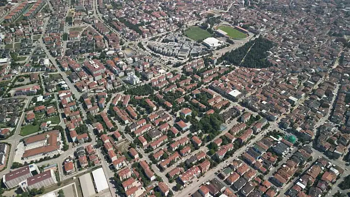 İnegöl'de binaların kimliği oluşturuluyor