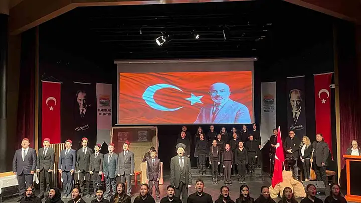 İstiklal Marşı'nın kabulü Marmaris'te kutlandı