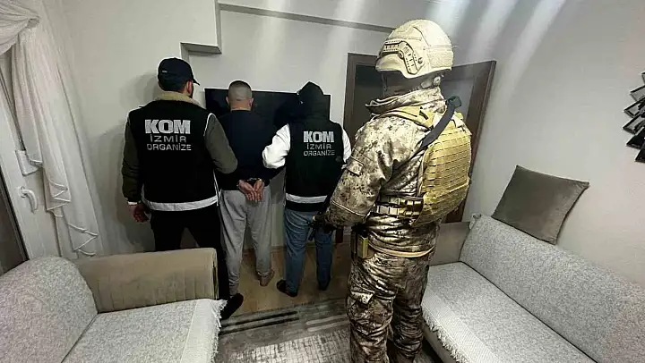 İzmir'de 'Genç Osman' çetesine operasyon: 7 tutuklama