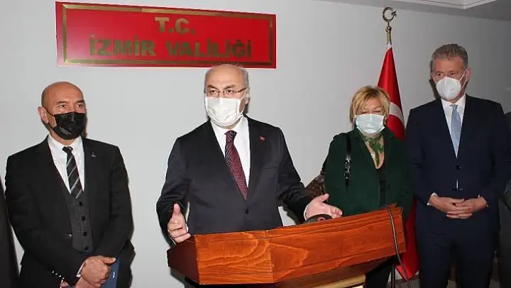 İzmir'de deprem sonrası yıkılan okullar birlik beraberlikle inşa edilecek