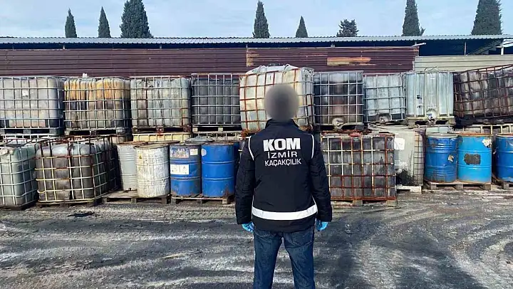 İzmir'de kaçak akaryakıt operasyonu