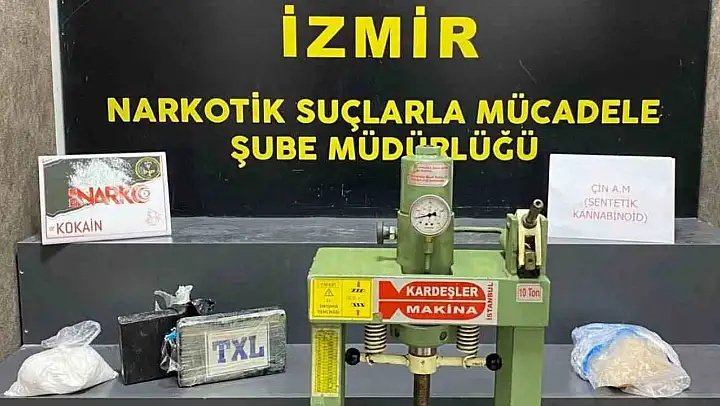 İzmir'de uyuşturucu operasyonu: 4 tutuklama