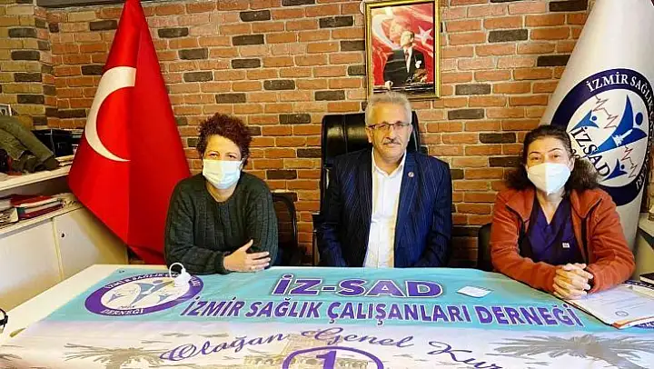 İzmir Sağlık Çalışanları Derneği'nde Başkan Caymaz güven tazeledi