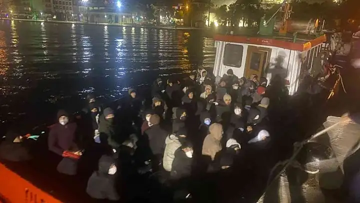 Jandarmadan düzensiz göçmen operasyonu