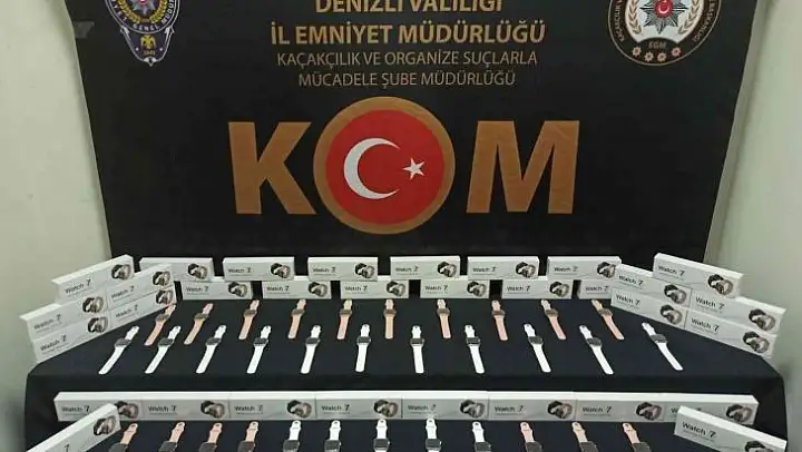 Kaçak ürünlerle birlikte yakayı ele verdi