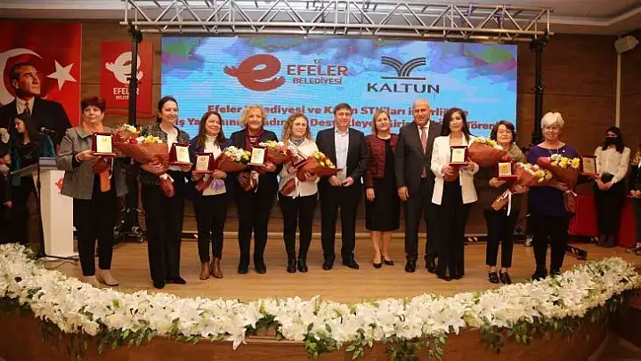 Kadın dostu Başkan Atay'dan anlamlı tören