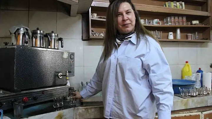 Kadın kahveci, oda başkanlığına talip