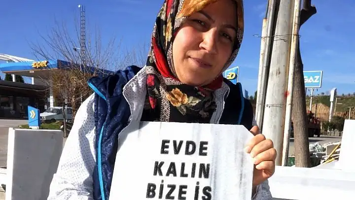 Kadın mezarcıdan vatandaşlara çağrı: 'Evde kalın bize iş çıkarmayın'
