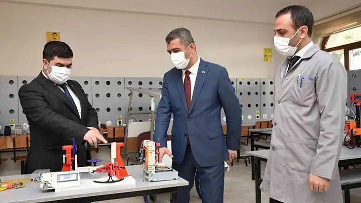 Kale'deki eğitim öğretim faaliyetleri yerinde değerlendirildi
