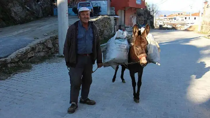 Kırsaldaki yük hayvanları kıymete bindi