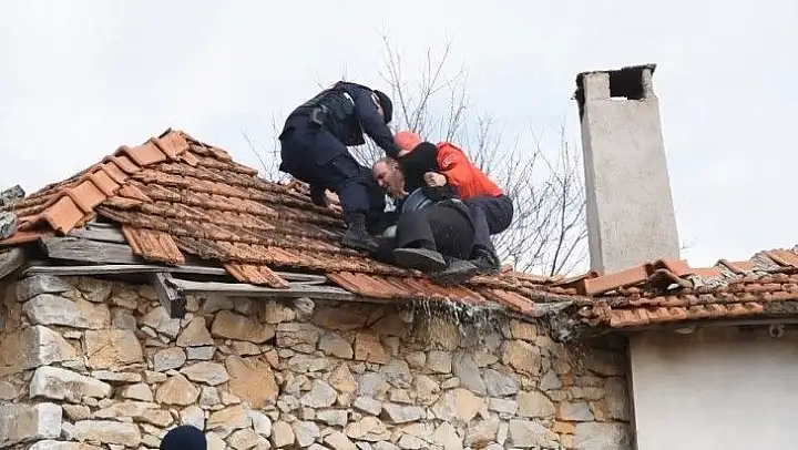 Komşusu ile arazi sorunu olan vatandaş intihar girişiminde bulundu