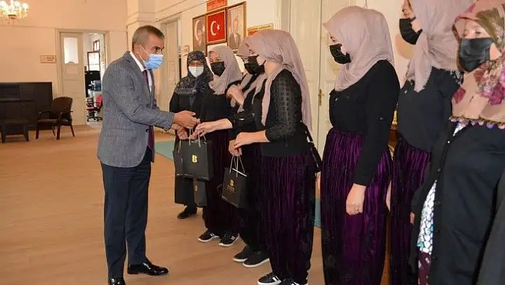 Kooperatif yöneticileri Kaymakam Atasoy'u ziyaret etti