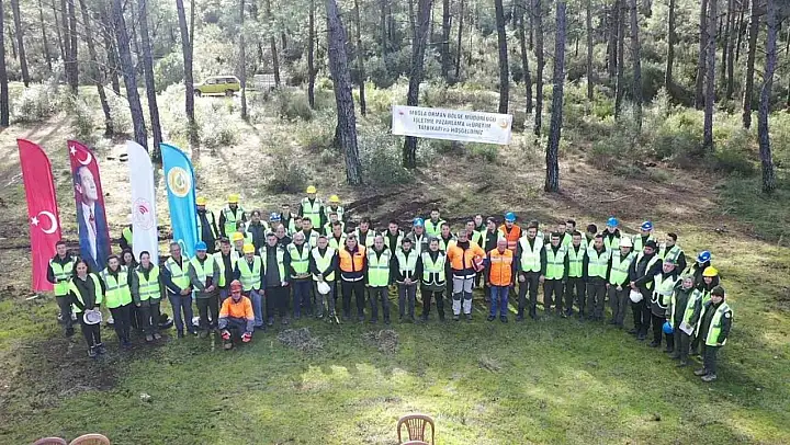 Köyceğiz Orman İşletme Müdürlüğü'nde üretim tatbikatı yapıldı