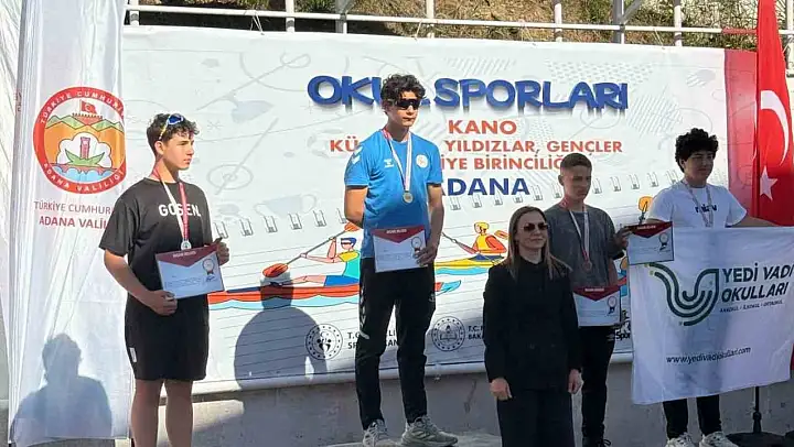 Köyceğizli kano sporcusu Yıldırım Türkiye ikincisi oldu