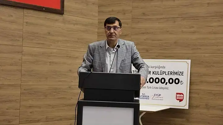 Kütahya Belediyesi'nden amatör spor kulüplerine destek