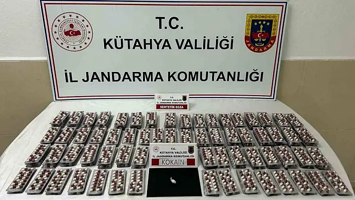 Kütahya'da uyuşturucu operasyonu