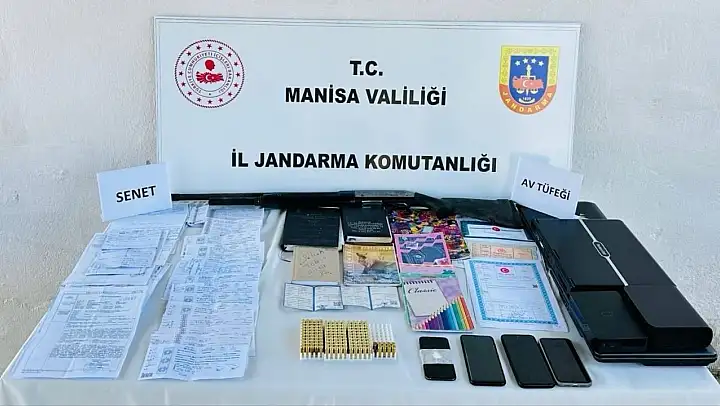 Manisa'da 'örgütlü tefecilik' operasyonu: 1 tutuklama