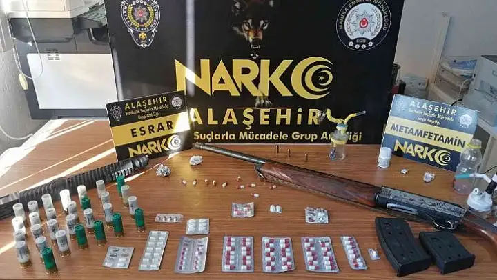 Manisa'da eş zamanlı uyuşturucu operasyonu: 10 gözaltı