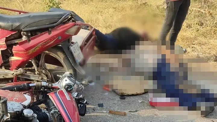 Manisa'da iki motosiklet çarpıştı: 1 ölü, 2 yaralı