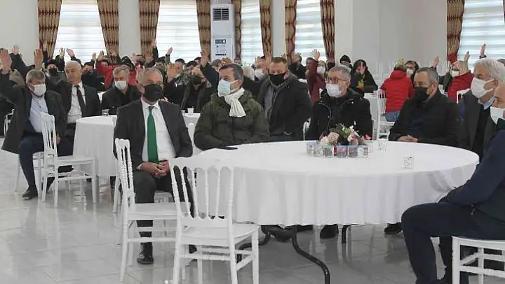 Manyas'ta Keleş güven tazeledi