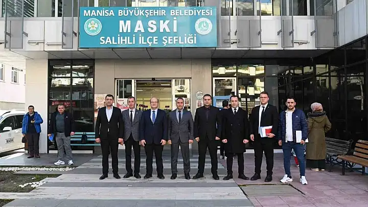 MASKİ'den Salihli'deki çalışmalara yakın takip
