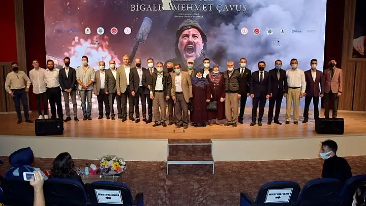 Mehmet Çavuş belgeselinin Biga galası yapıldı