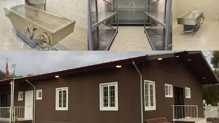 Menderes'e cenaze hizmetleri binası