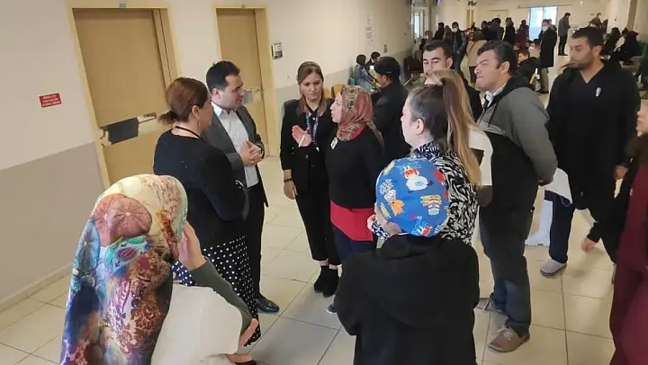 Menteşe Devlet Hastanesi'nde denetim gerçekleştirildi