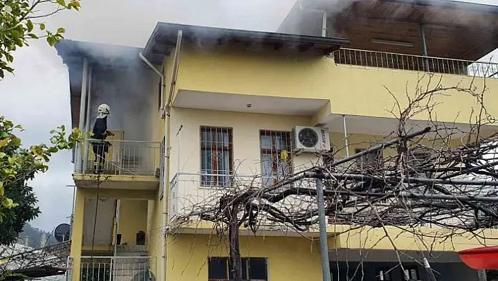 Menteşe ve Köyceğiz'de ev ve işyeri yangını
