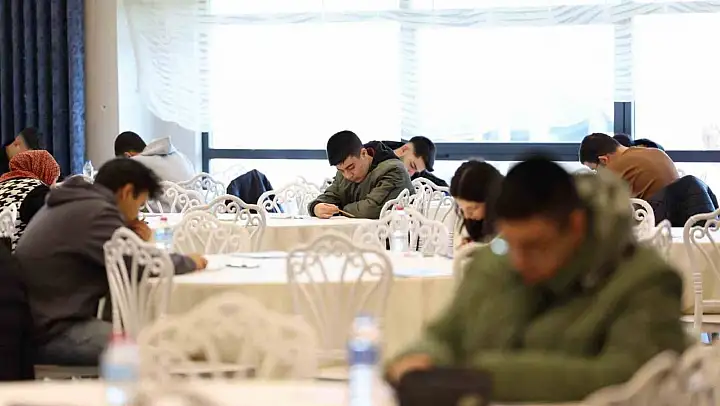 Merkezefendi'de 2 günlük deneme sınavları tamamlandı