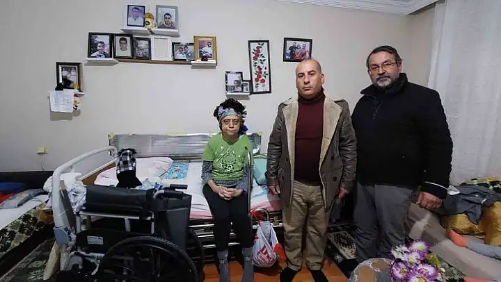 Milas'ta bağışlanan tekerlekli sandalye ihtiyaç sahibine ulaştırıldı