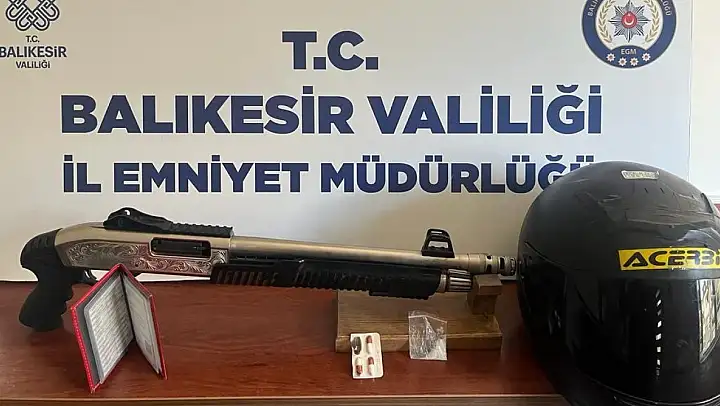 Motosiklet hırsızı Bandırma'da yakalandı