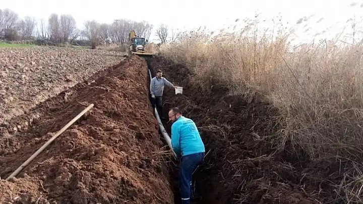 Muhtar Ortayol'dan Başkan Ergün'e hizmet teşekkürü