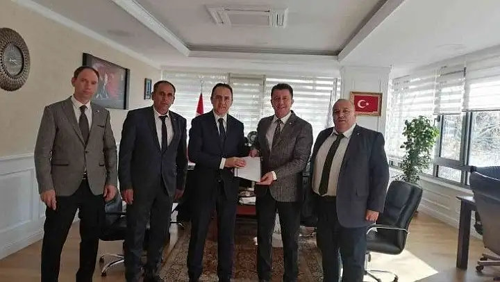 Muhtarlar Balıkesir'in sorunlarını Ankara'ya taşıdı