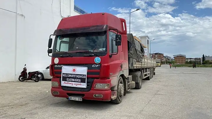 Nazilli Uzlaştırma Bürosu'ndan Hatay'a yardım eli