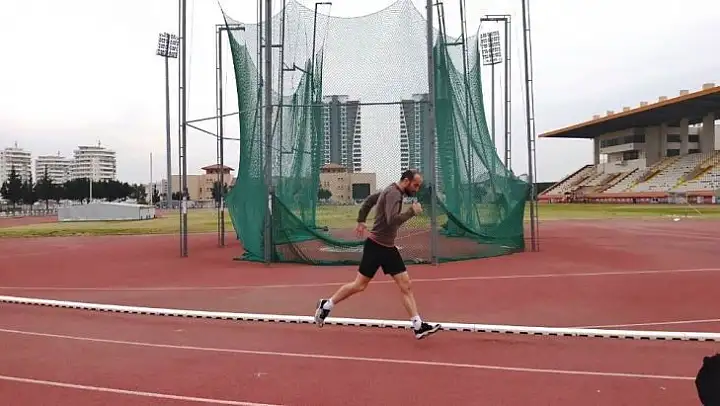 Nilüferli atlet Olimpiyat Oyunları'na hazırlanıyor
