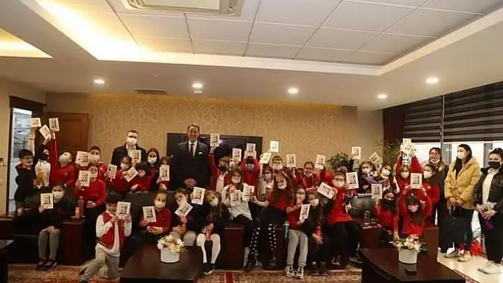 Öğrencilerden Bandırma Belediyesine ziyaret