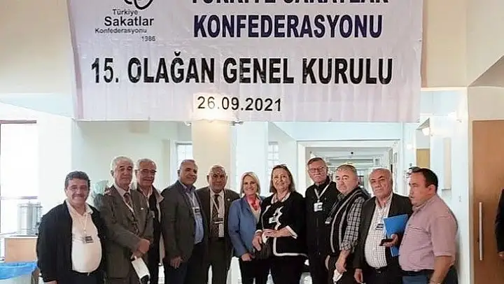 Ömrünü engellilere adayan Hamdi Atay yeniden konfederasyon yönetiminde